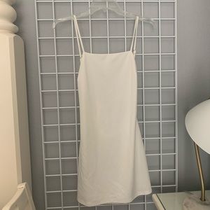 Urban outfitters white fitted dress